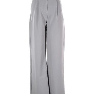 Abercrombie & Fitch Gray Wide-Leg Trousers